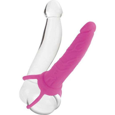 Dildo con Imbracatura Testicoli in Silicone - Erezione e Supporto